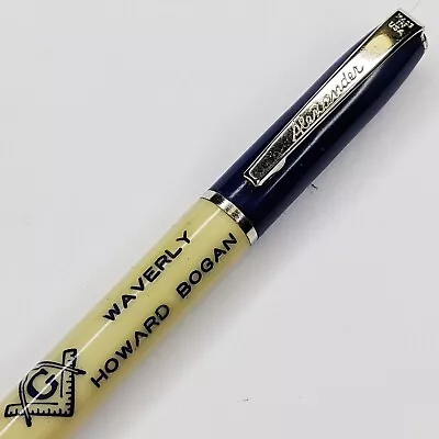 C1940s Waverly Iowa Howard Bogan Freemason Mini Alexander Mechanical Pencil G41 • $9.75