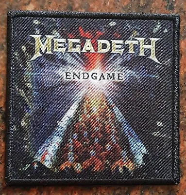 £3.99 • Buy Megadeth Endgame Logo Officially Licensed Standard Patch 8cm X 8cm FREE P&P