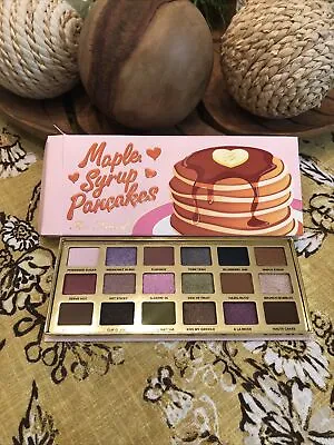 New Too Faced Maple Syrup Pancakes Eye Shadow Palette1 Limited Edition Authentic • $25