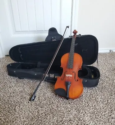 Amati's Fine Instruments Model #100 Refurbished Violin Outfit + Case Bow Rest • $700