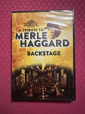 A Tribute To Merle Haggard - Backstage (DVD 2014) Gabriel CFR Brand New • $19.99