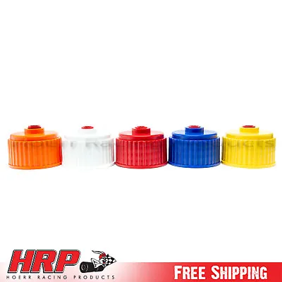VP Racing Fuels Replacement Fuel Jug Caps Vent Caps And Hoses (Specify Color) • $24.98