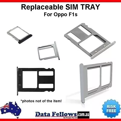 Sim Card Tray Holder For Oppo F1s Replaceable Spare Part Replacement Dual • $10.39