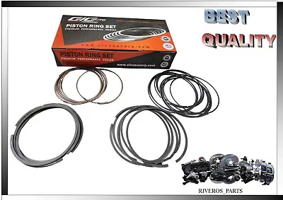 PISTON RINGS SET Or VOLKSWAGEN CORRADO 92-94 GOLF 95-05 JETTA 94-04 PR2C4921-STD • $23.99