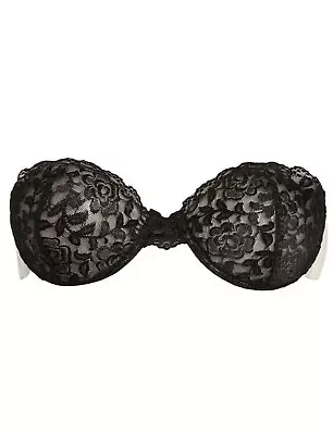 2x Fashion Forms Strapless Adhesive Bra Lace Strapless Backless Gel Pads B Cup • £12.99