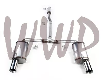 Stainless CatBack Exhaust Muffler System 08-14 Mini Cooper S Clubman & JCW 1.6T • $399.99