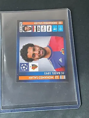 2013-14 Panini MOHAMED SALAH UEFA Champions League Sticker #372 - Pack Fresh RC • $30