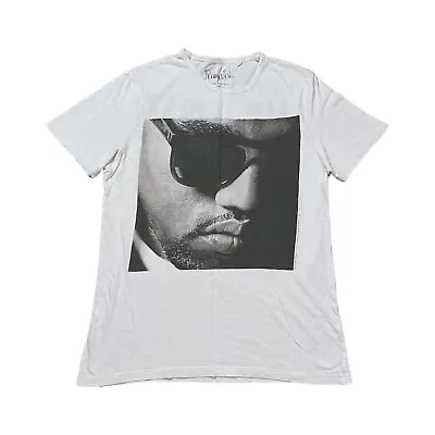 Kanye West Merchandise Portrait T Shirt S Mr West Tour Bravado Crew Neck 2011 • £18.37