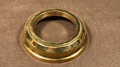 Kerosene Oil Lamp Burner Collar For #3 Burner Solid Brass Replacement Part • $28.50