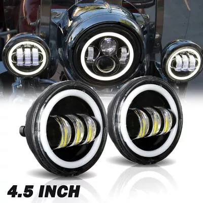 2PCS 4.5 Inch LED Passing Lights 4-1/2 Driving Fog Lamp Auxiliary Spot Lights • $59.99