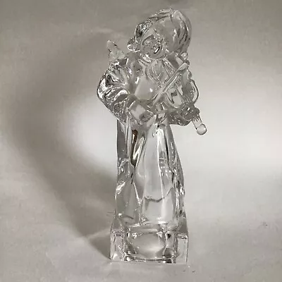 Mikasa Herald Collection Full Lead Crystal Angel Playing Violin 8   • $11.95