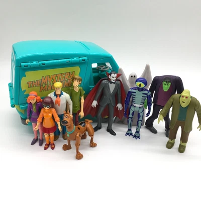 £7 • Buy Scooby Doo Mystery Machine & Figurines - Excellent Condition (LP125T)