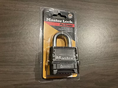 Master Lock  1178D ProSeries Die-Cast Resettable Combination Padlock • $19.75