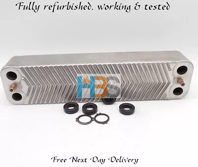 £41.99 • Buy Worcester Greenstar 34 38 42 Cdi Classic Combi 20 P Heat Exchanger 87161082120
