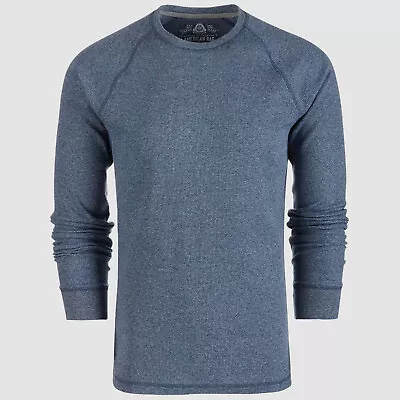 $40.90 • Buy $116 American Rag Mens Blue Thermal Long-Sleeve Crew-Neck Stretch T-Shirt Size M
