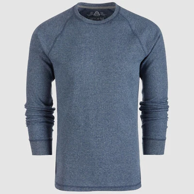 $40.90 • Buy $116 American Rag Mens Blue Thermal Long-Sleeve Crew-Neck Stretch T-Shirt Size M