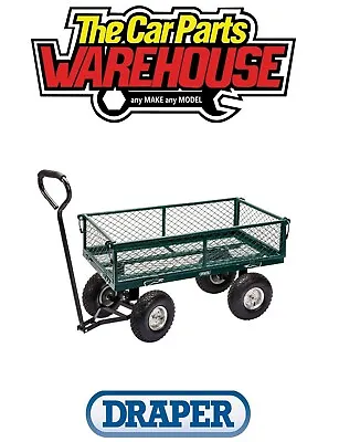 Draper 58552 Steel Mesh Gardeners Wheelbarrow Cart Trolley Trailer Heavy Duty  • £112.95