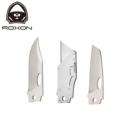 ROXON Replacement Blade 3 Piece Set - Clip Point Cutting Sheepfoot - R-BA03080 • $49.99