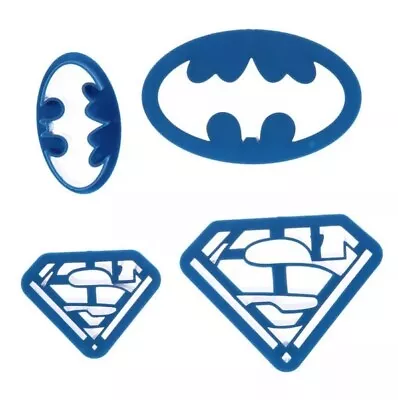 £5.99 • Buy Superhero Cookie Cutters X 4