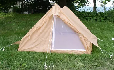 French Military Troop Tent Tan Unused • $55.96