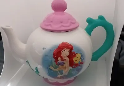 Little Mermaid 2017 Vandor 48 Oz. Ceramic Teapot Ariel And Flounder  • $48