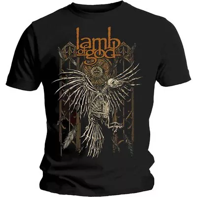 Lamb Of God Crow Official Tee T-Shirt Mens Unisex • £17.13