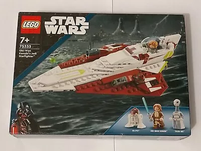 LEGO Star Wars: Obi-Wan Kenobi’s Jedi Starfighter (75333) • $50