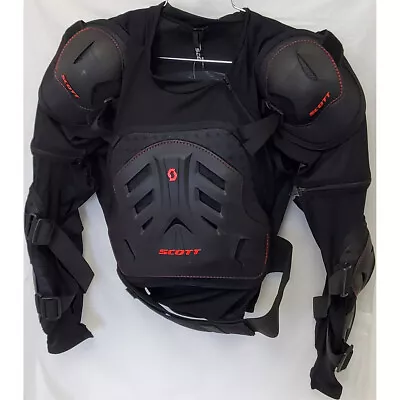 Scott MX Pursuit Jacket Chest Protector Black/Red Men's Large L (Was $269.95) • $69.95