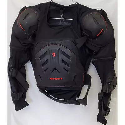 Scott MX Pursuit Jacket Chest Protector Black/Red Men's Medium M (Was $269.95) • $69.95