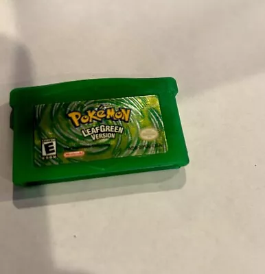 Pokémon Leaf Green GBA (Gameboy Advance) Authentic. Tested And Working • $145
