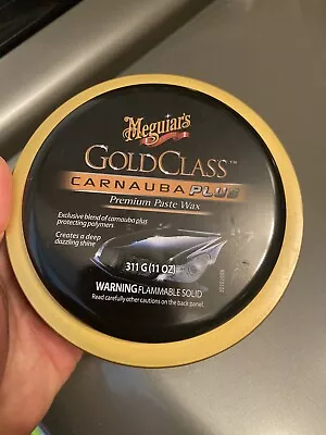 Meguiars G7014J Gold Class Carnauba Plus Paste Wax - 11 Oz. • $14.99