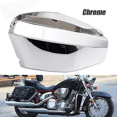 Chrome ABS Battery Side Fairing Covers Fit For Honda VTX 1300 R/S/C/T 2003-2009 • $34.98