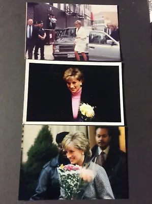 Princess Diana New York  Mother Teresa Historic 4-6 Photos Signed Historic  • $18.99