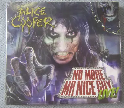 Alice Cooper – No More Mr. Nice Guy Live! Sealed 2cd • $25.99