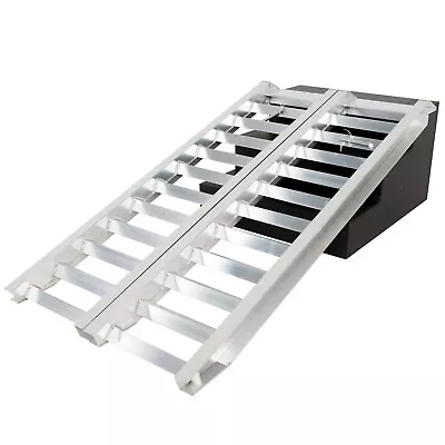 WORHAN® Loading Ramp HEAVY DUTY Tractor Motorcycle Trailer Aluminum Up To 8820lb • $485.38