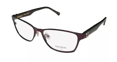 Vera Wang Luxe Madri Cat Eye Luxurious Handmade Exclusive Eyeglass Frame/glasses • $26.95