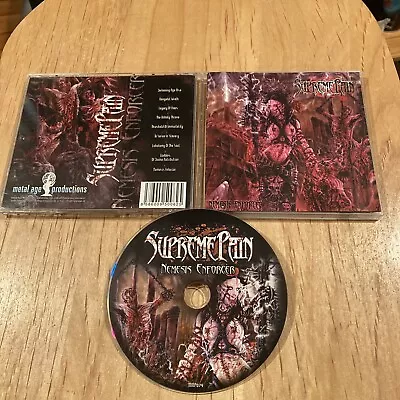 Supreme Pain – Nemesis Enforcer CD 1st Slovak Press Sinister Monstrosity Deicide • $14.99