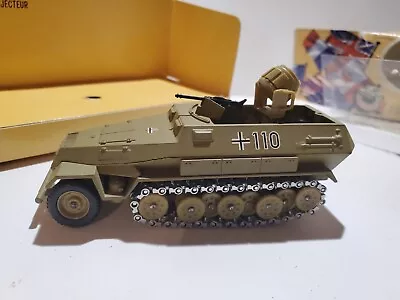 Solido Battles Half Track Projector 6225 WWII German Army 1:50 Spotlight Hanomag • $49.95