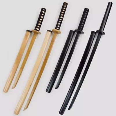 Wooden Training Practice Sparring Katana Wakizashi Short Sword Japanese Wood • $395.99