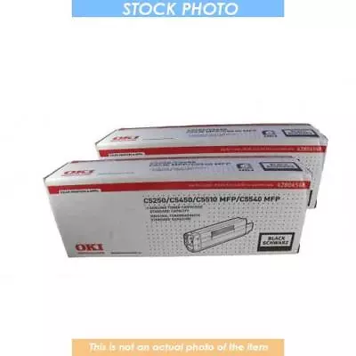 Oki C5250/C5450/C5510/C5540 Toner Black 2 Pack • £143.79