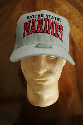 Usmc Us Marine Corps Utility Work Coverall Uniform Ballcap Ball Cap Hat Cover 01 • $21.99