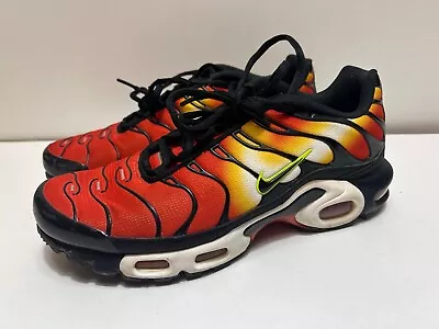 Men's NIKE AIR MAX PLUS TN TUNED  SUNSET GRADIENT  DR8581-800 TRAINERS Size 8 • $99.95