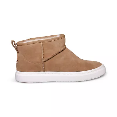 Ugg Alameda Mini Chestnut Suede Shearling Ankle Women's Boots Size Us 10 New • $85.99