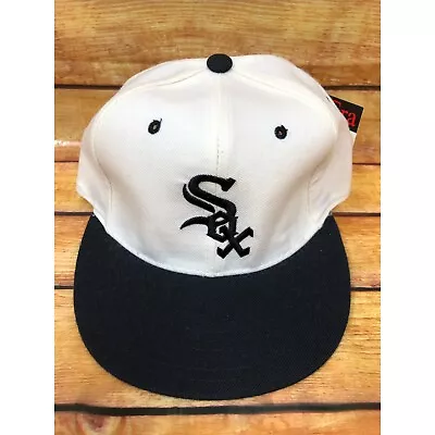 NWT NOS Vintage New Era Pro Model Chicago White Sox Fitted Wool Hat Cap (b31) • $29.99