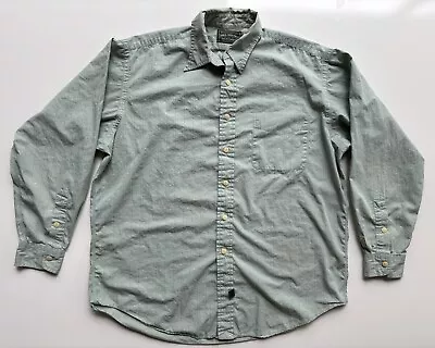 Ralph Lauren Polo Country Men’s L Button Shirt Stripes Sea Green • $24.99