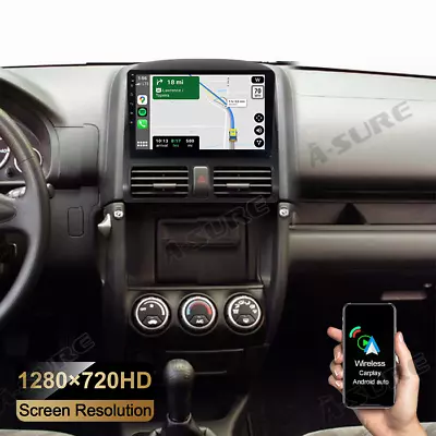9  IPS For Honda CR-V CRV II 2002-2006 Apple CarPlay Android 11 Car Stereo Radio • $135.99