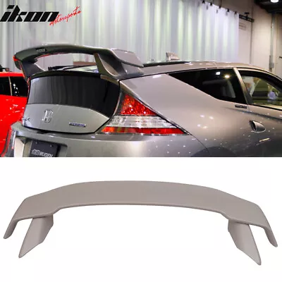 Fits 11-15 Honda CR-Z CRZ Mugen Style Trunk Spoiler Wing Lip Unpainted Gray ABS • $109.99