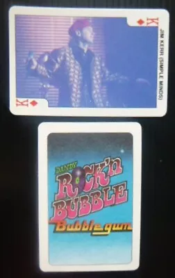 Dandy Gum Card  Rock 'n' Bubble Pop Stars  1987 Jim Kerr Simple Minds • £0.60