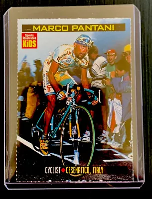 MARCO PANTANI Rookie Sports Illustrated For Kids SI For Kids #753 Cyclist Italy • $15