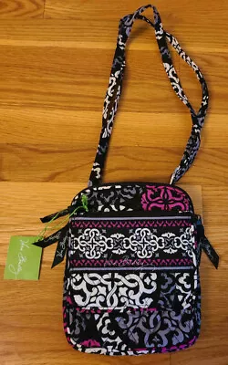 NWT Vera Bradley Mini Hipster Crossbody Retired Canterbury Magenta - 2013 • $30